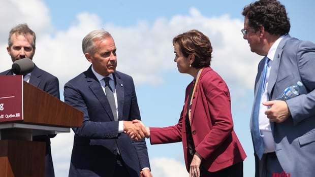 « Un Canada fort, un Québec fort » : Carney et Fréchette unis à Lévis