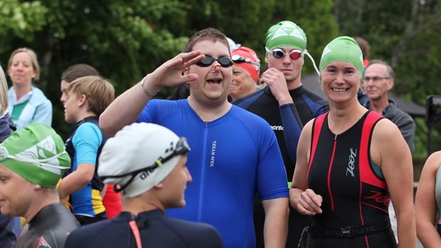 Pierre-Olivier Doyon a finalement accompli son premier triathlon