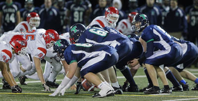 Les Triades de Lanaudière ont remporté une importante victoire de 39-0 contre les Cheminots de Saint-Jérôme le 2 octobre dernier. Photo : André Sirois