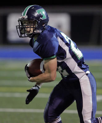 Les Triades de Lanaudière ont remporté une importante victoire de 39-0 contre les Cheminots de Saint-Jérôme le 2 octobre dernier. Photo : André Sirois