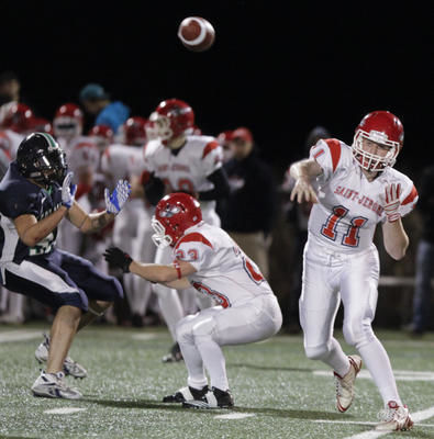Les Triades de Lanaudière ont remporté une importante victoire de 39-0 contre les Cheminots de Saint-Jérôme le 2 octobre dernier. Photo : André Sirois