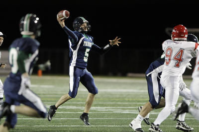 Les Triades de Lanaudière ont remporté une importante victoire de 39-0 contre les Cheminots de Saint-Jérôme le 2 octobre dernier. Photo : André Sirois