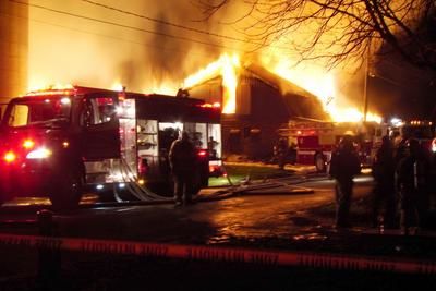 Une ferme détruite par les flammes à Saint-Cuthbert