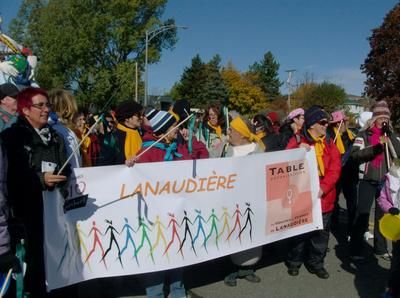 Lanaudière marche à Rimouski!