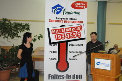 Appui de taille à la Fondation du Cégep à Joliette