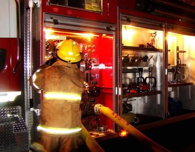 Violent incendie à Ste-Mélanie