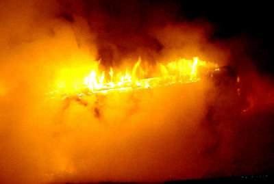 Ça flambe à Ste-Élisabeth