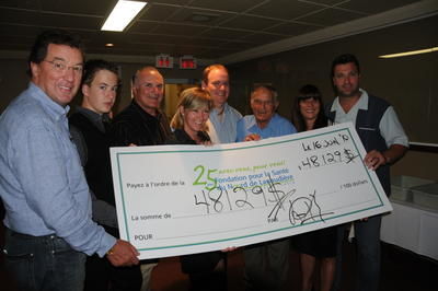 Plus de 500 000 $ remis pour la lutte contre le cancer