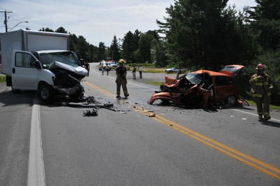 Vidéo : Deux blessés à Saint-Charles-Borromée