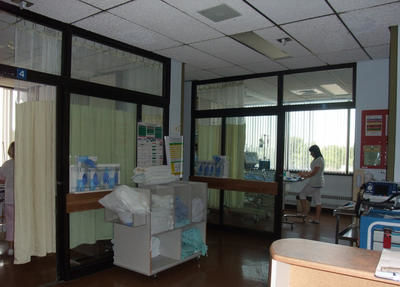 La réfection des lieux permettra aux patients et travailleurs de l'hôpital de profiter d'un environnement plaisant.