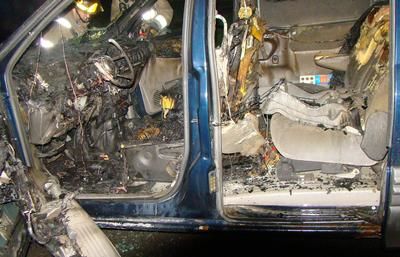 Une (autre) voiture passe au feu