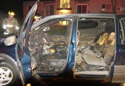 Une (autre) voiture passe au feu