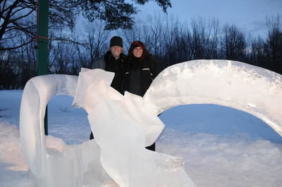 Sculpteur à l'oeuvre