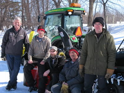 Fermeture de la patinoire de la rivière l'Assomption