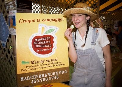 Marché d'un jour à la plage de Saint-Gabriel