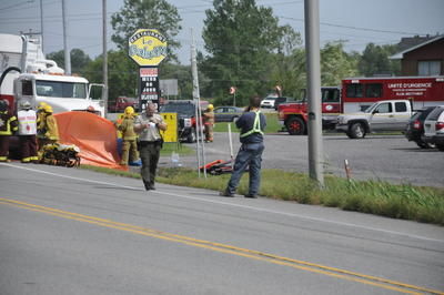 Grave accident sur la 158