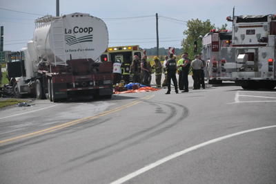 Grave accident sur la 158