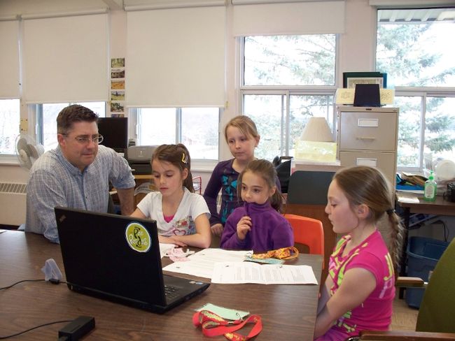 Session d’enregistrement avec Luc Lefebvre, conseiller pédagogique de la Commission scolaire des Samares.
