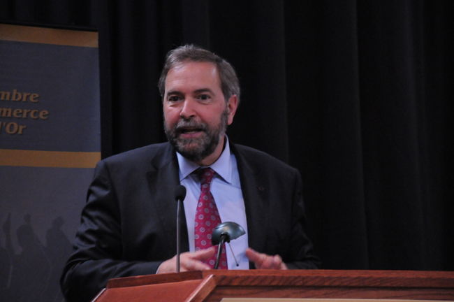 L’arrivée de Thomas Mulcair comme chef du NPD aurait contribué à mousser la popularité du parti.