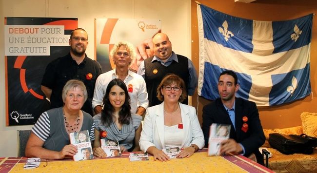 L'équipe lanaudoise de Québec Solidaire