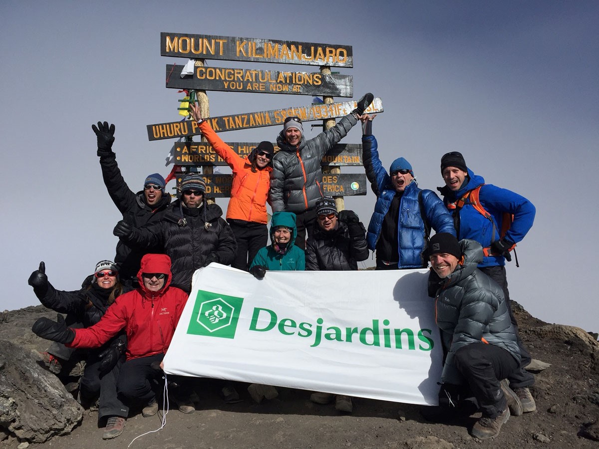 Ascension du Kilimandjaro: la somme de 60 000$ est amassé pour une cause