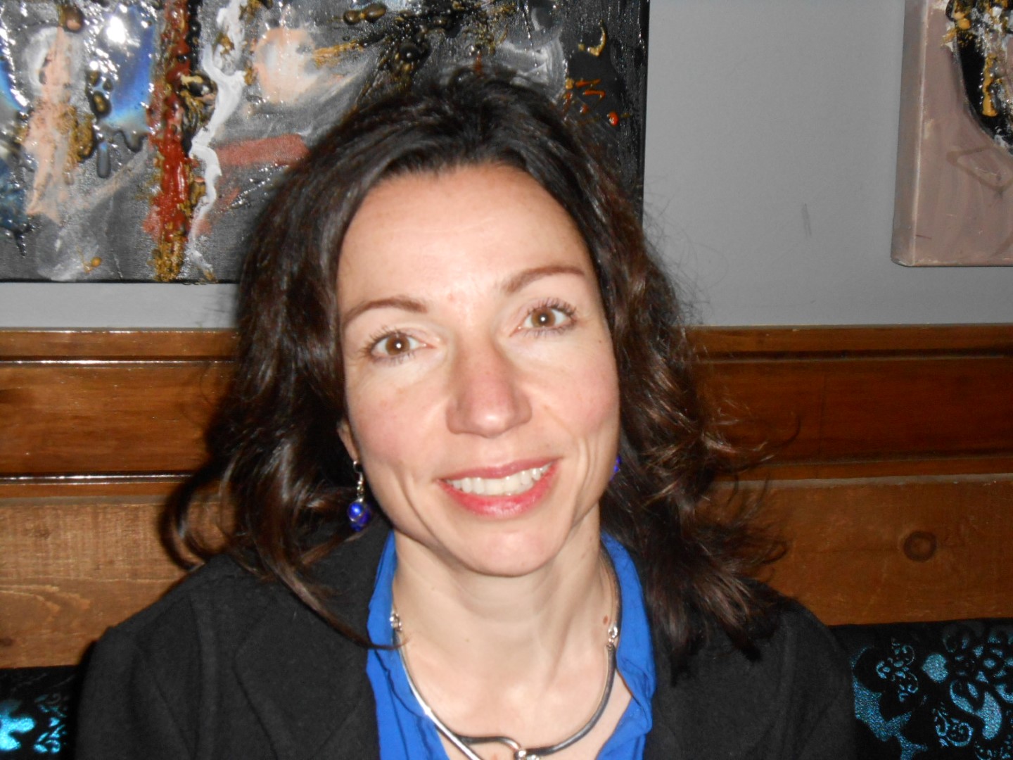 Martine Ouellet en visite à Joliette