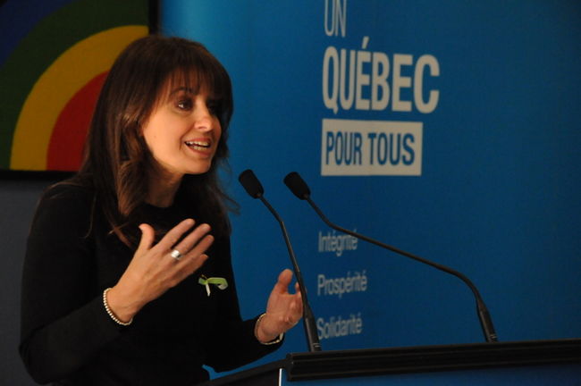 La députée Véronique Hivon