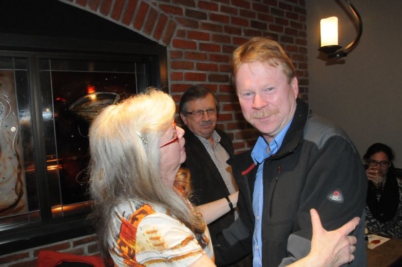 André Villeneuve (PQ) a été réélu dans Berthier le 7 avril 2014.