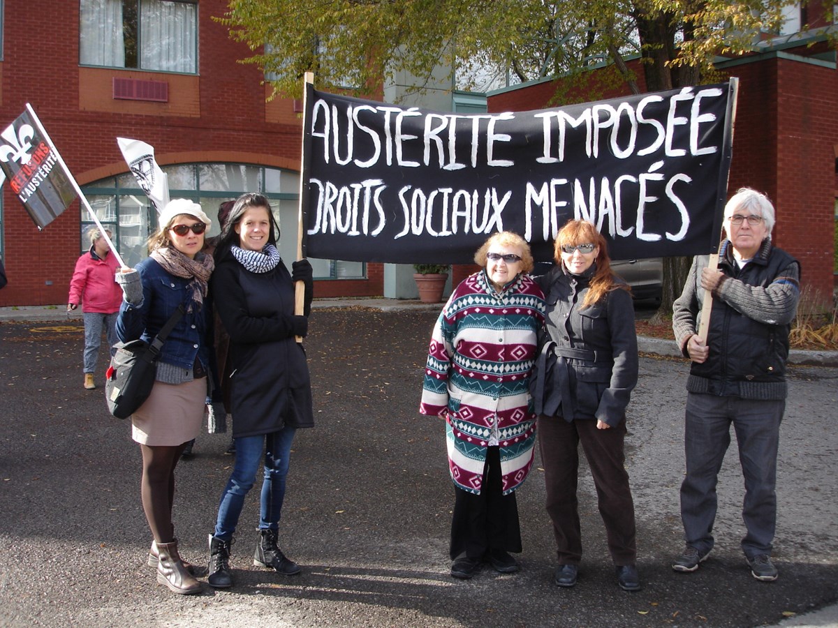 Les groupes en défense collective des droits de Lanaudière attendaient ministre délégué Jean-Denis Girard