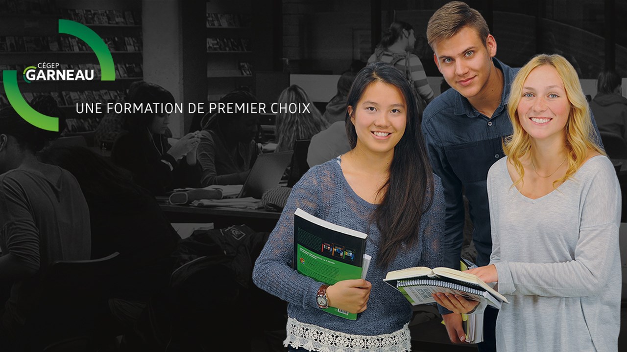 Le samedi 14 novembre, le Cégep Garneau ouvrira ses portes de 10 h à 13 h.