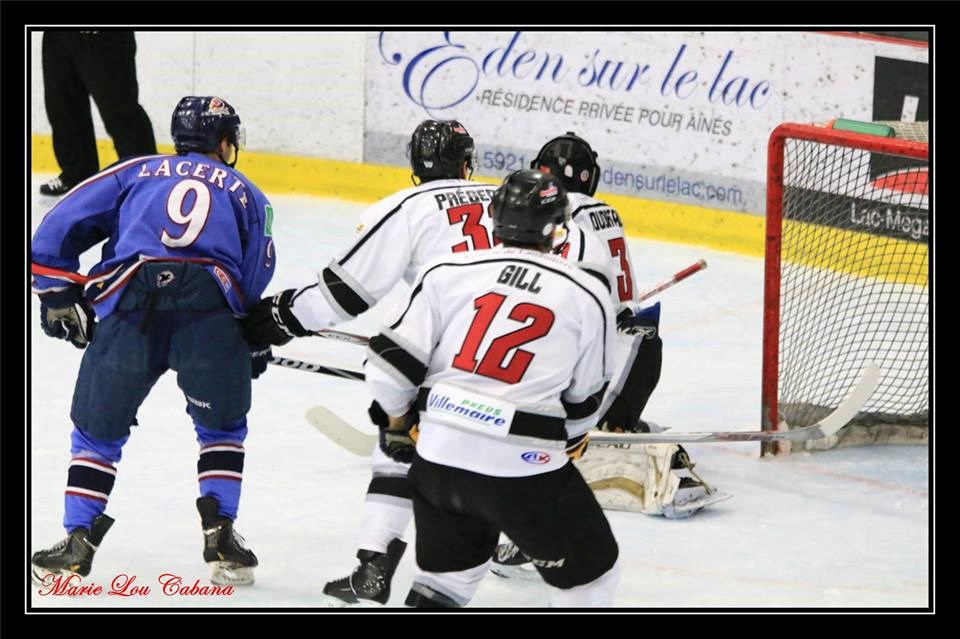 Mickael Boudreault a été solide devant la cage des Sportifs, le 20 novembre.