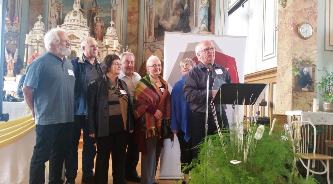 Réal Chevrette et le groupe de Musique et Poésie