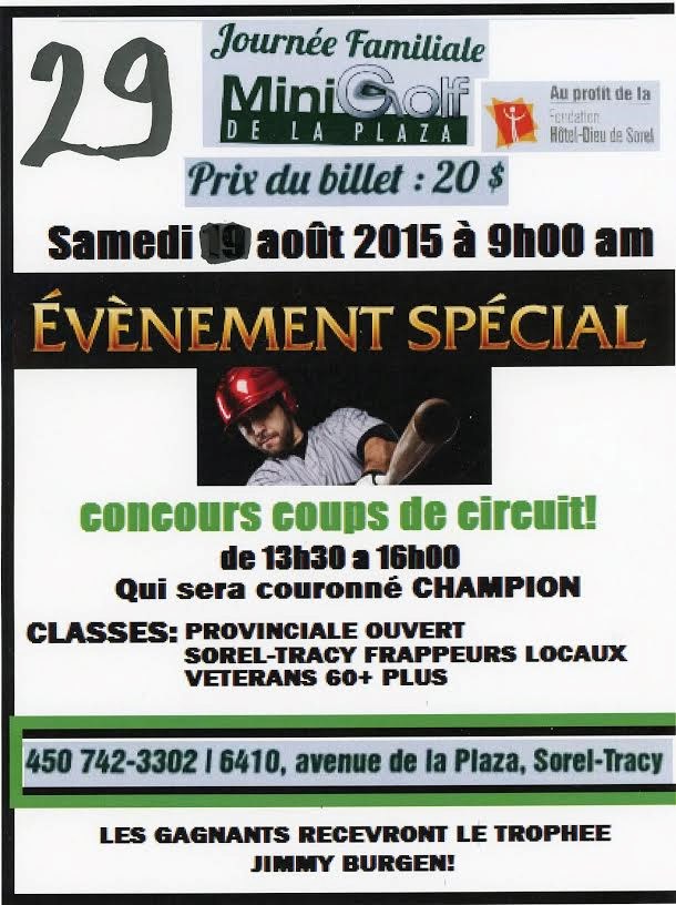 Concours de coup de circuit à Sorel
