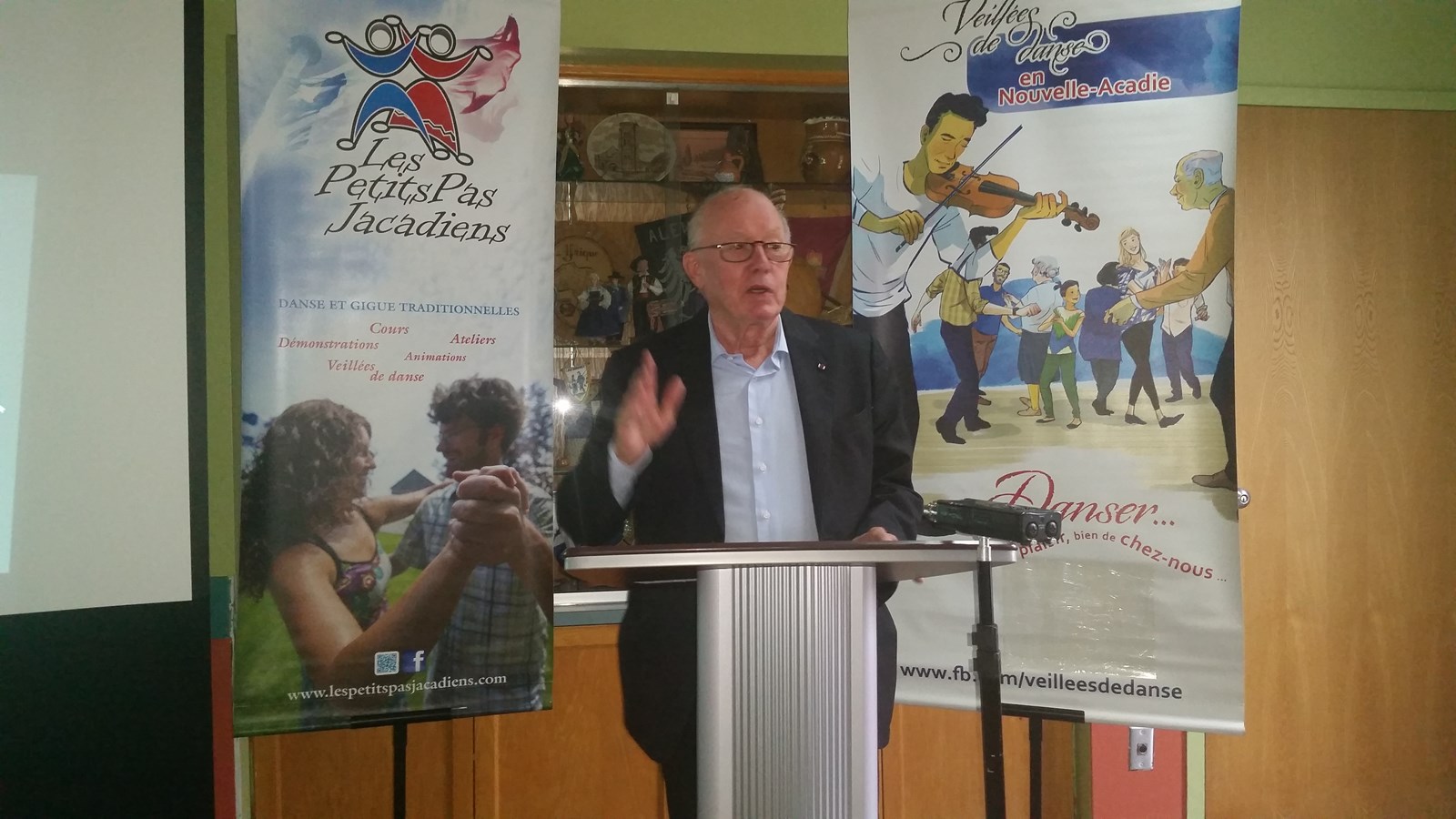 Bernard Landry encouragé par la remontée du Bloc Québécois