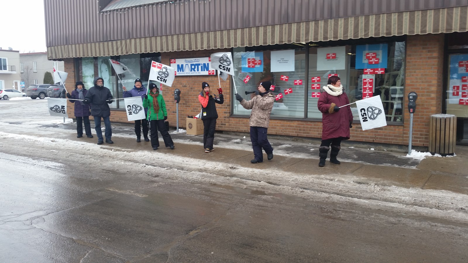 Lock-out à la Librairie Martin : Une coopérative pourrait voir le jour