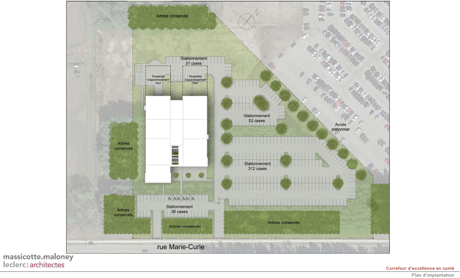 Les travaux de construction du Centre d’excellence en santé sont lancés