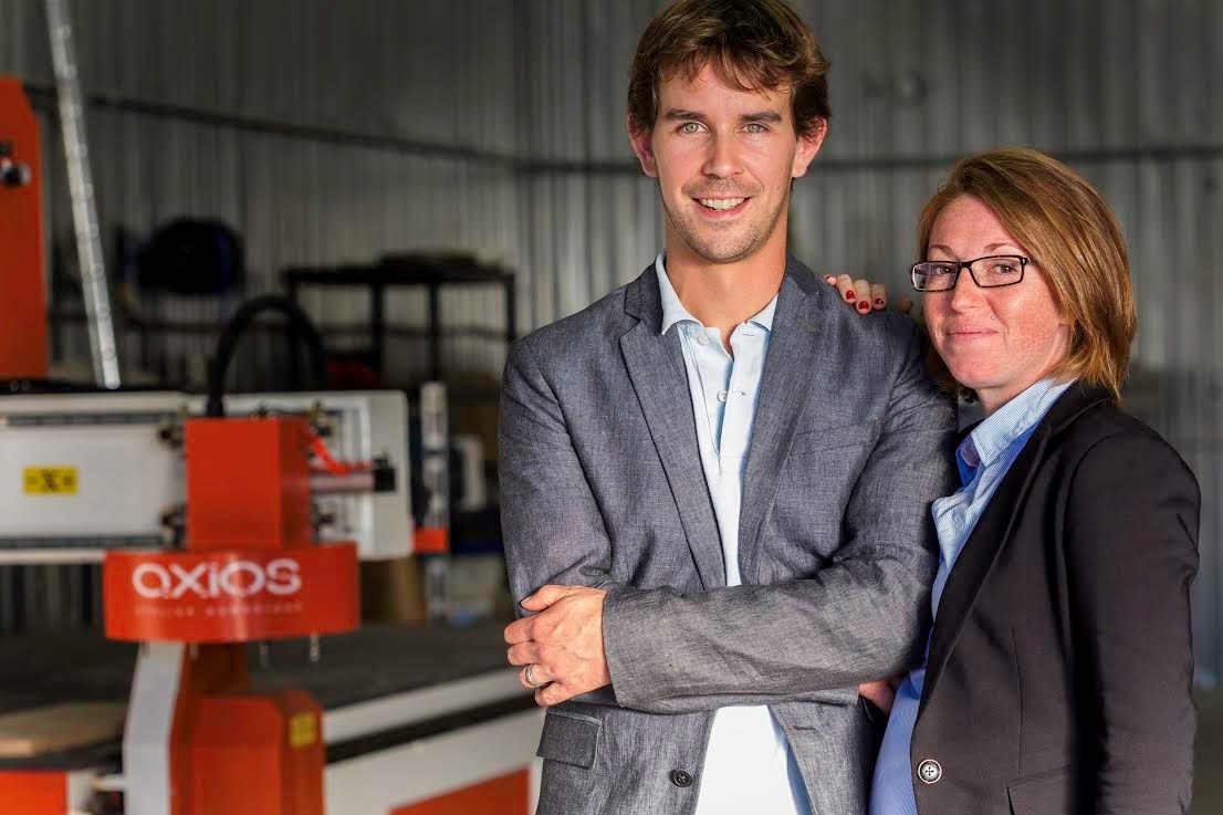 Jean-François Gagné et Marilynn Morin, propriétaires d’Axios atelier numérique inc.