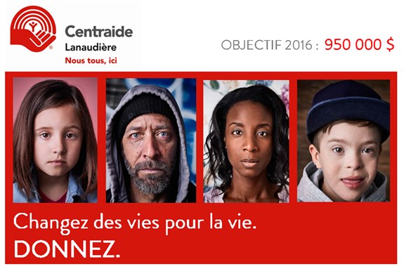 Centraide Lanaudière appuie la journée Mardi je donne