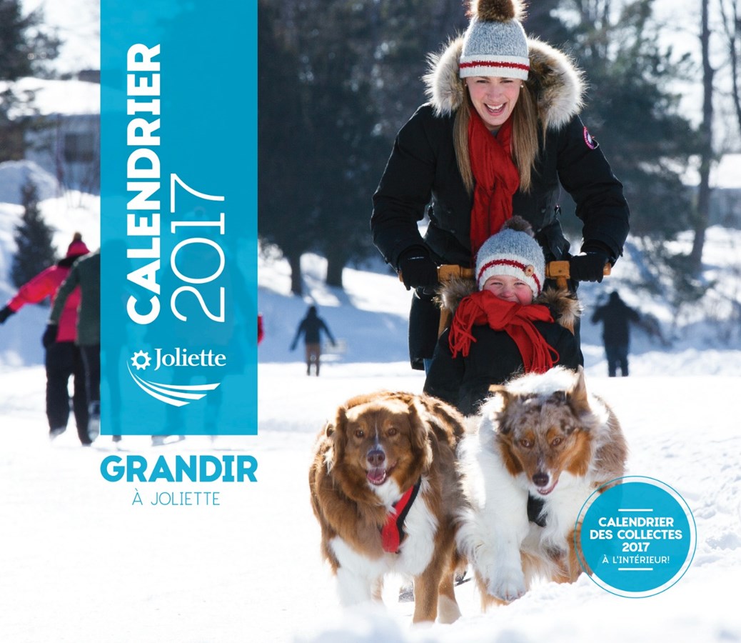 Avec sa thématique Grandir à Joliette, le calendrier 2017 de la Ville de Joliette fait honneur à l’enfance et à la jeunesse, en douze mois et douze photos!