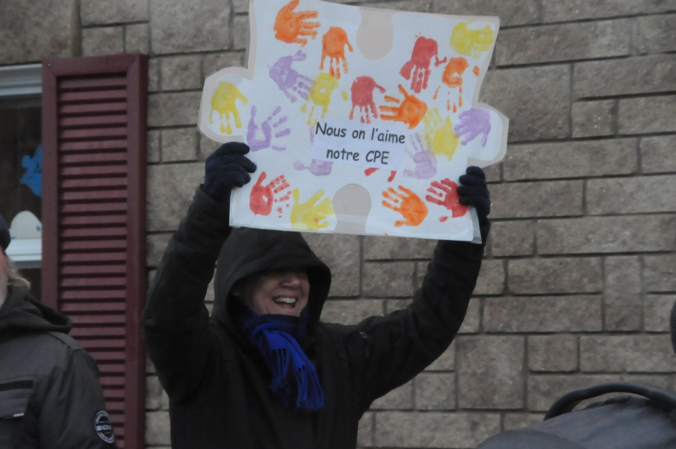 Chaîne humaine pour protéger les CPE