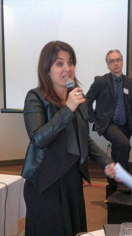 La députée Véronique Hivon s’est dite impressionnée de la force de mobilisation lors de cette journée.