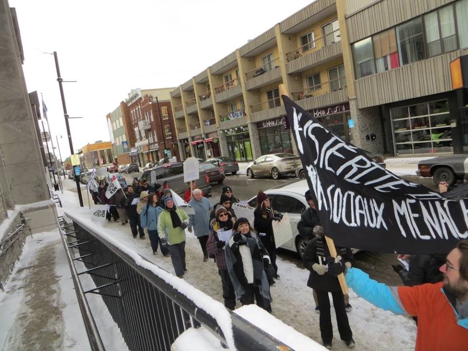 Une marche funèbre contre la misère dans Lanaudière