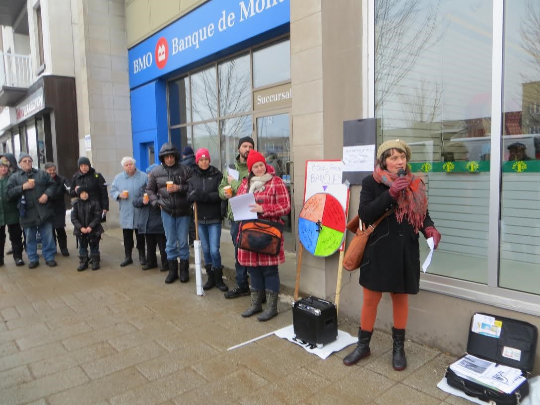 Des lanaudois revendiquent une meilleure justice sociale