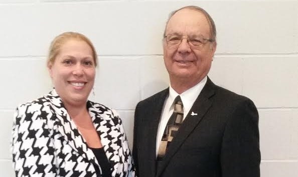 Dominique Masse en compagnie de Gaétan Morin
