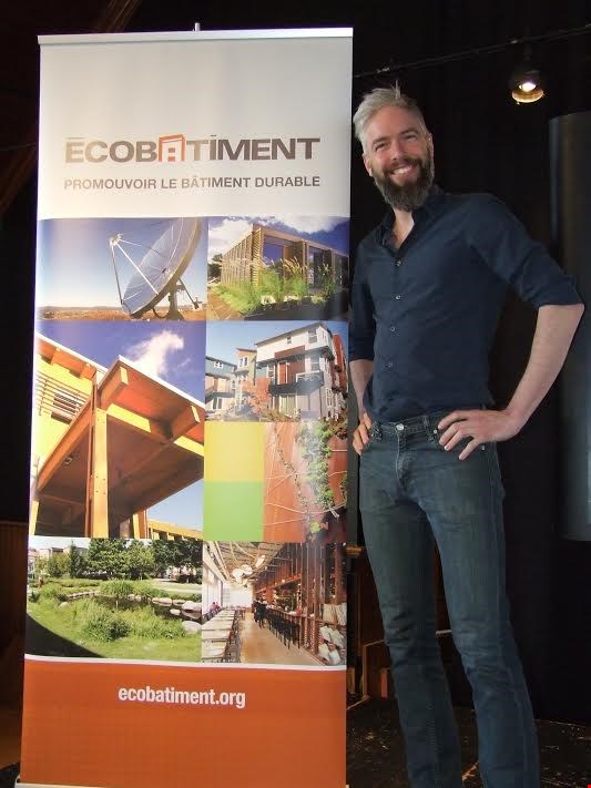 Le conférencier de la soirée, Francis Pronovost, diffuse son expertise depuis neuf ans comme conseiller expert en développement durable. 