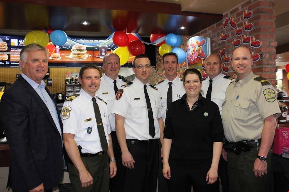 Un coup de pouce au grand McDon de Joliette par la SQ