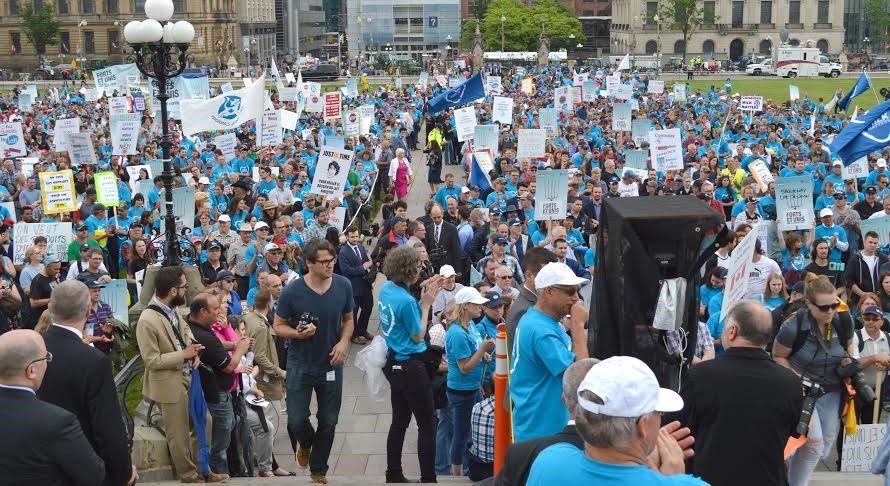Une centaine de producteurs de Lanaudière se rendent à Ottawa