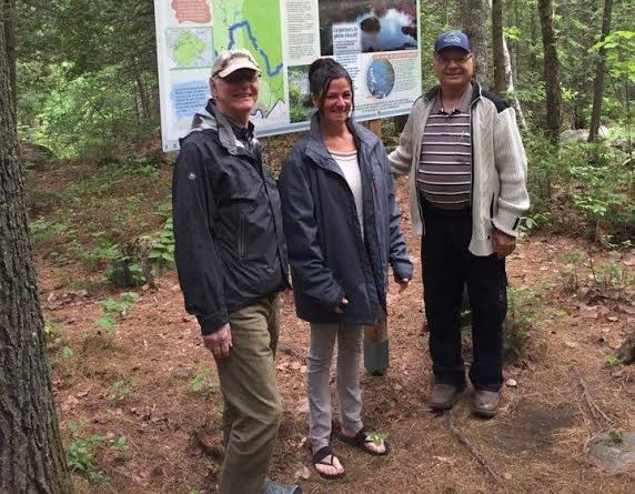 Inauguration d’un sentier éducatif et fête de la pêche 2016 dans la Forêt Ouareau : un succès malgré la pluie!
