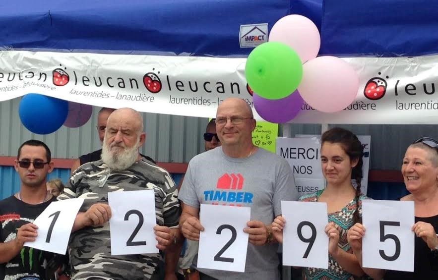 Succès du Défi têtes rasées Leucan « personnalisé » à Saint-Côme