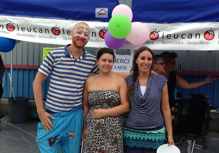Succès du Défi têtes rasées Leucan « personnalisé » à Saint-Côme